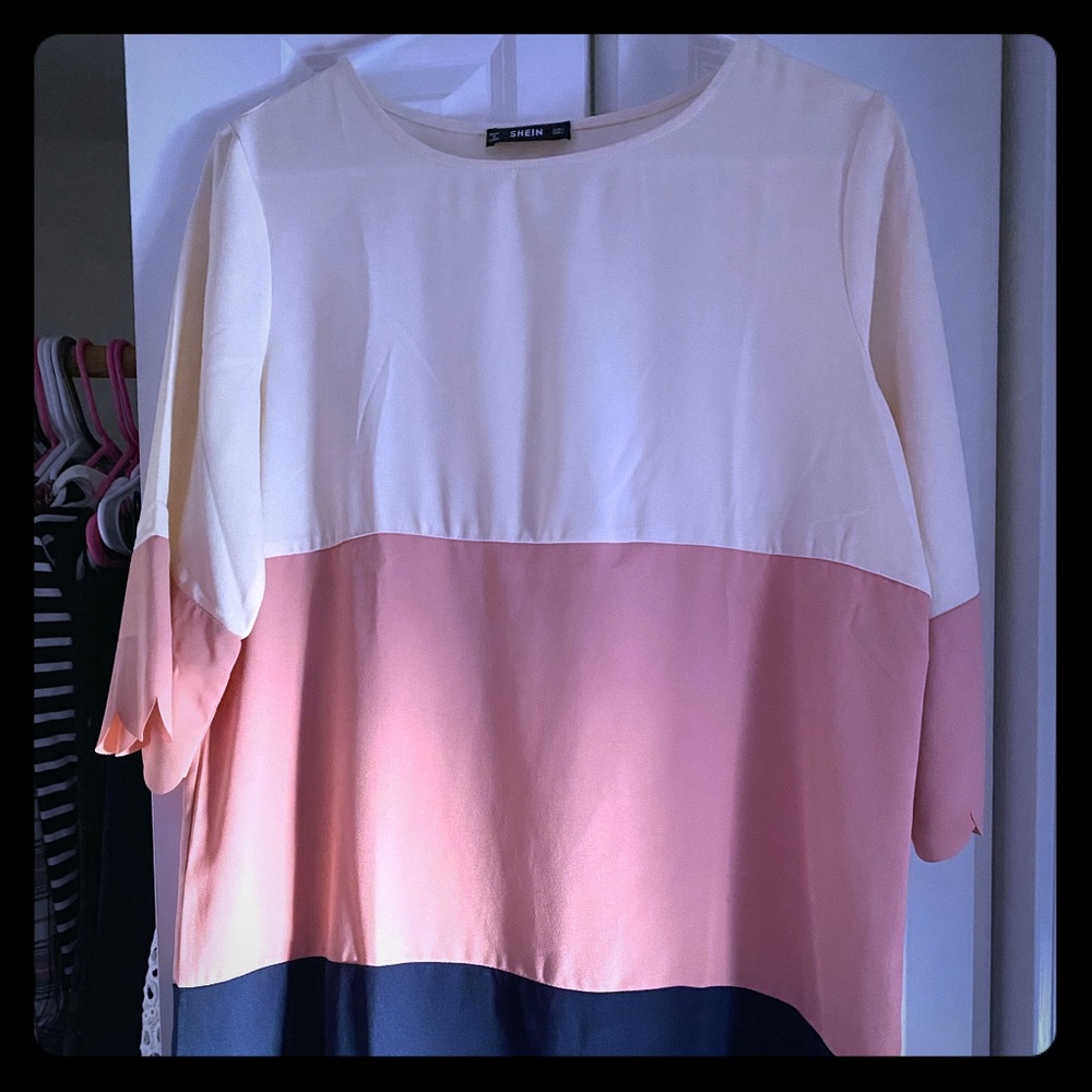 Colorblock dress